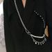 Japanese And Korean Designer Style Super Cool Pearl Water Drop Pendant Necklace Multi-Wear Waist Crossbody Body_voghion.com