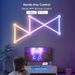 WIFI LED Smart Wand Lampe RGBIC Bar DIY Atmosphäre Nacht Licht APP Musik Rhythmus TV Hintergrundbeleuchtung Schlafzimmer Spiel Zimmer Dekoration_voghion.com