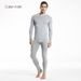 Underwear & Sleepwears Cotton Thermal Underwear Set - Soft & Breathable Long Sleeve Base Layer For Winter - V-Neck & Crew Neck Options_voghion.com