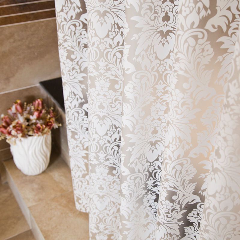 PEVA Mildewproof Thickened Plastic Shower Waterproof Hotel Bathroom Hanging Curtain Home Toilet_voghion.com