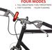 Fahrrad Rücklicht USB Lade Mountainbike Reiten Warnung Licht Im Freien Hohe Helligkeit Lade Rücklicht Ausrüstung Zubehör_voghion.com