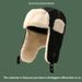 Chapéus para homens e mulheres, outono inverno, chapéus Lei Feng, pelúcia masculina, protetores de ouvido de inverno, calor espesso, piloto à prova de vento_voghion.com