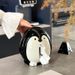Ceramic Penguin Tissue Box Cover – Modern Home Decor For Living Room, Kitchen & Bathroom (Stylish & Adjustable)_voghion.com