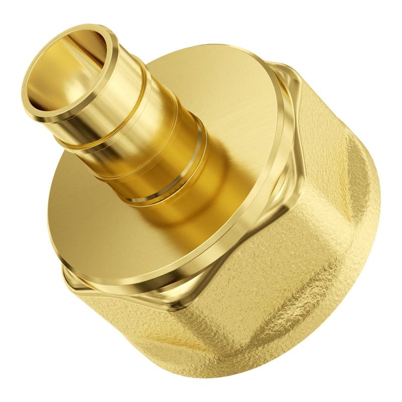 VEVOR Pipe Fittings 1/2" 20PCS Brass Clamp-style 1/2 NPT Internal Thread For Air_voghion.com