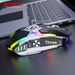 Digitex Digitex IMICE Fornitura diretta dalla fabbrica Mouse da gioco wireless con luce fluente RGB ricaricabile da 2,4 G a 7 pulsanti, regalo_voghion.com