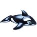 Inflatable Black Dolphin Large Whale Pool Ride-On Toy For Children And Adults Swimming Ring Water Float_voghion.com