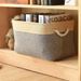 Storage Basket Large Foldable Storage Rack Decorative Basket Gift Closet Linen Organizer Fabric Storage Cubes_voghion.com