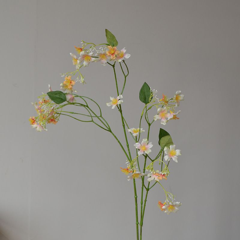 Literaire kunstbloem zijden bloem lange tak tung bloem nep bloem woondecoratie fotografie rekwisieten nep boom hangende wijnstok bruiloft plafond_voghion.com