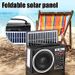 Portable FM/AM/SW Radio Solar Charging Multi Band Emergency Radio Receiver Powerful Bluetooth Speaker With Flashlight_voghion.com