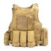 Amphibische Weste für Erwachsene, schnell lösbar, leicht, multifunktional, taktische Weste, stichsichere Platte, kugelsichere Weste, CS, Outdoor, Brustaufhängung_voghion.com