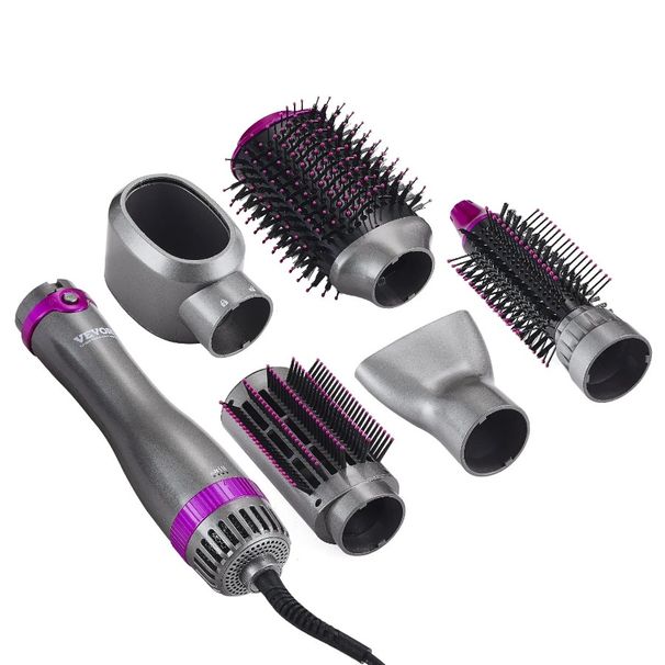 Styler Ion Brush Curling Asciugacapelli Capelli Migliorati Per Capelli Negativi 5 in 1 Caldo_voghion.com