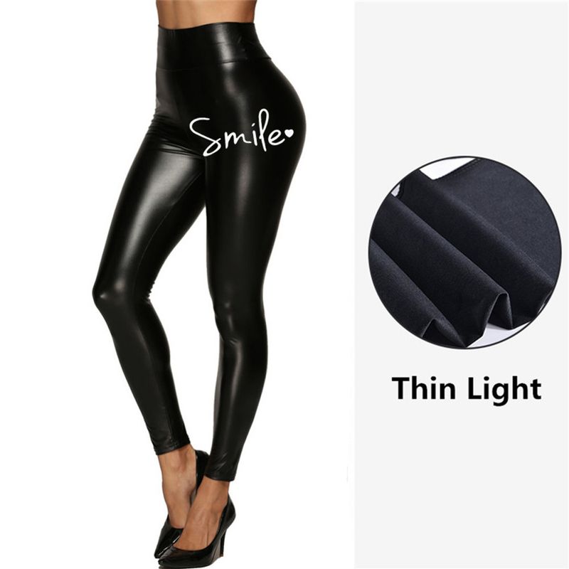 Bedruckte Damen-Leggings mit hoher Taille und Übergröße_voghion.com