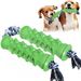 Pet Supplies Toys Grinding Stick Use Durable Teeth Cleaning Bone Toothbrush Dog Chew Stress Relief With Pull Rope_voghion.com