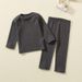 Kids' Clothing Autumn Clothes Long Sleeved T Shirts Suits Home Clothes Baby Suits_voghion.com