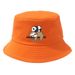 Modische Bucket Caps mit Aufdruck „Schlaf, faul, Panda, Faultier“, mehrere Farben, Cartoon-Fischerhut, lässig für Erwachsene und Kinder, Panama-Cap_voghion.com