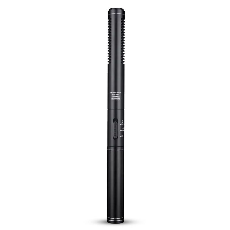 5 Core Boom Mic Professional Shotgun Microphone For Camera XLR Electret Condenser Interview Microfono For Reporter Video, Interview, Vlogging, Broadcast Mic - IM 320_voghion.com