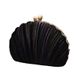 New Shell Pleated Clutch Versatile Dress Evening Fashionable Cheongsam Banquet Bag_voghion.com