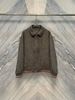 Turn-Down Collar Herringbone Wool Blend Coat Premium Appreciation In The Palace Of High-End Men's Fashion_voghion.com