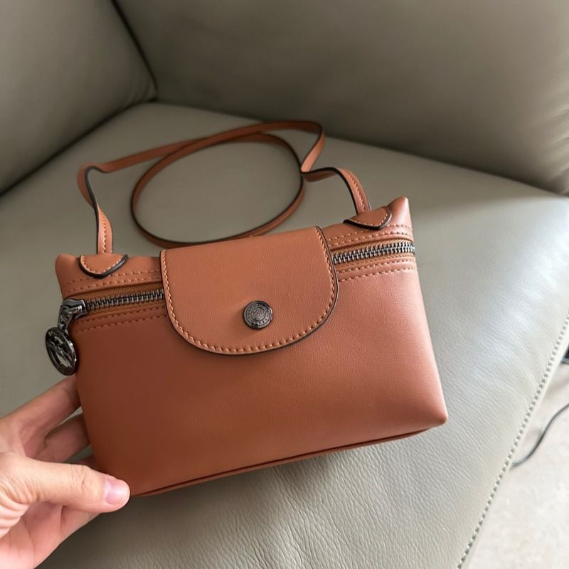 Borsa a tracolla quadrata piccola con cerniera in vera pelle di vacchetta di alta qualità, per donna_voghion.com
