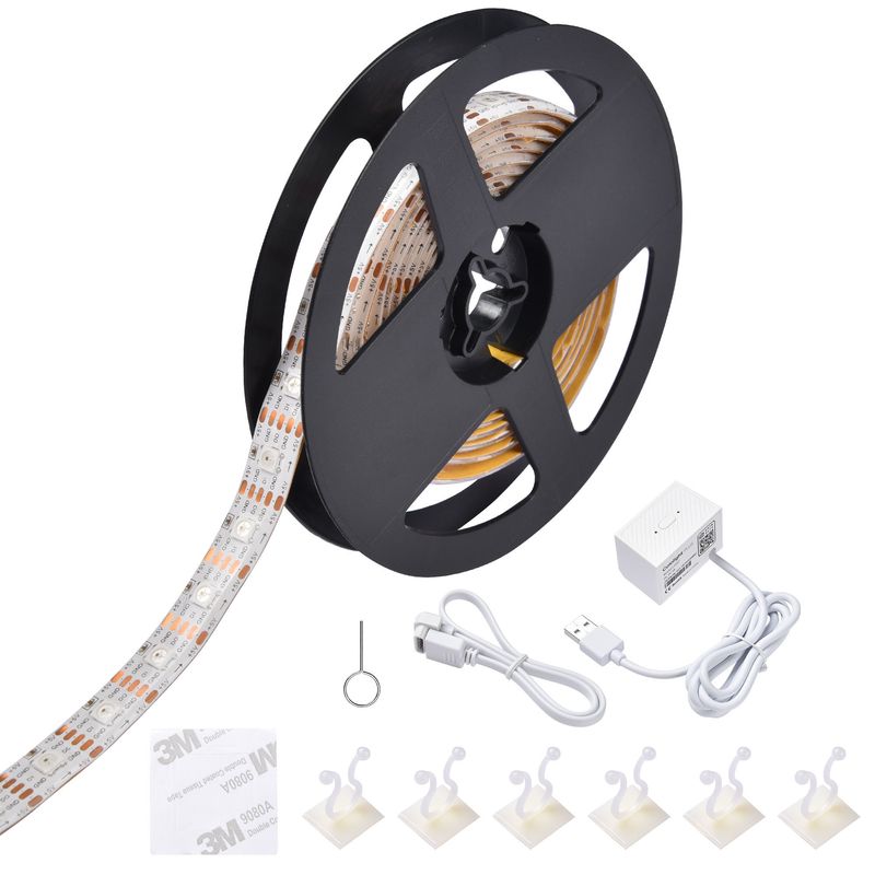 60LED Smart Light Strip+Base PLUS_voghion.com