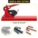 Alluminio 24 Bullone Crimper Swaging 163 Swager Crimper Tool Cable Tool Bench 1 Manicotti W Cavo metallico Banco Rame 16 Cutter Banco_voghion.com