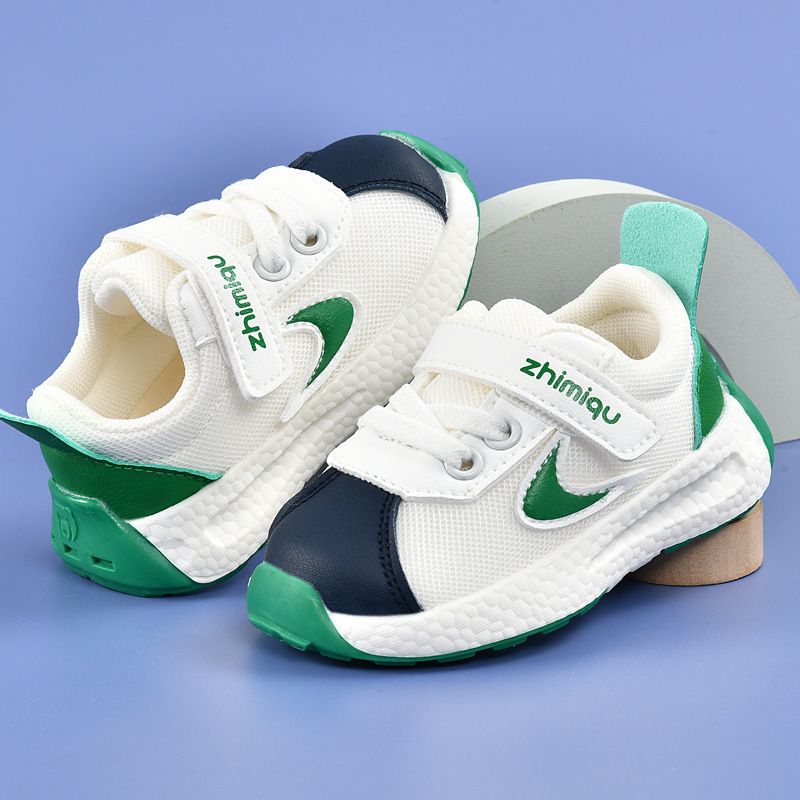 Buty dla niemowląt buty dla małych dzieci, buty dla chłopców i dziewcząt, buty sportowe, buty z siateczki, miękkie podeszwy, wiosna, lato i zima_voghion.com