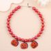 Halloween-Schmuck, Maskerade-Schmuck, erschreckender Schmuck, modische Halloween-Perlen, fluoreszierende Farbe, runde Perlen, Acryl, Persönlichkeit, Trend-Halskette, Jude_voghion.com