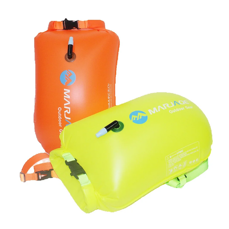Professional Swimming Buoy Inflatable Drift Storage Waterproof Bag Float_voghion.com