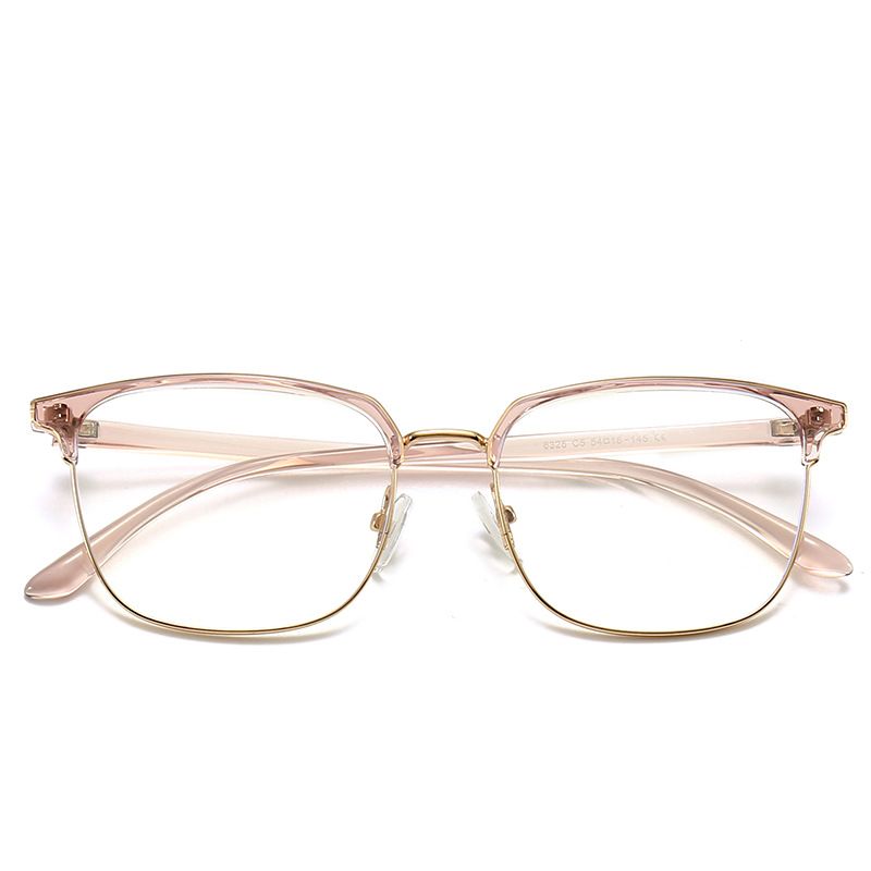 2023 New Anti Blue Light Flat Eye Frame Glasses Factory Cross Mirror 6325_voghion.com