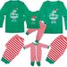 Passende Familien-Pyjama-Sets für die ganze Familie – Weiches Baumwoll-CVC-Gewebe, gemütliche Festtags-Nachtwäsche für Erwachsene und Kinder_voghion.com