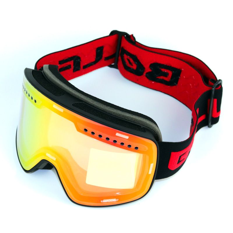 Outdoor breathable and warm ski goggles Double anti-fog ski glasses Adult ski goggles_voghion.com