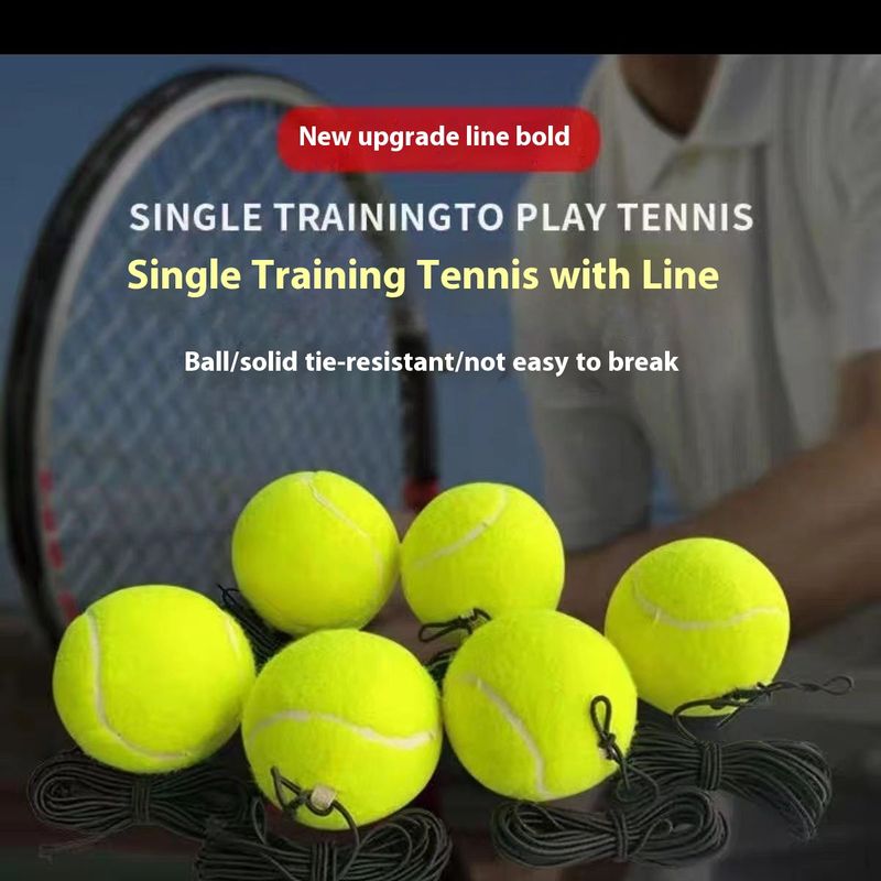 Tennissport-Essential: Einzelspieler-Set mit hoher Elastizität und Selbstrückkehr für Anfänger, praktisches Must-Have_voghion.com