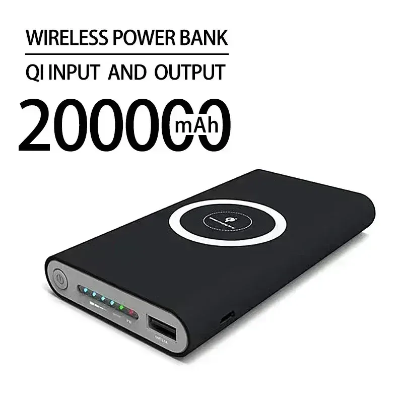 NEU 2025 New Best-Selling QI Charging Pad100000 MAh High-performance Polymer Charger For Wireless Charging, Mobile Power_voghion.com