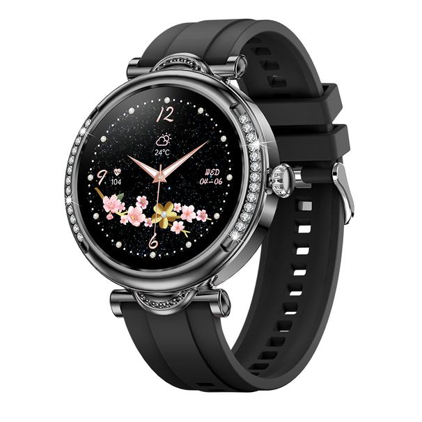 Unisex Smart Watch, 1.27" Touch Screen, Bluetooth Calling, Menstrual & Health Tracker, Heart Rate/Sleep/Blood Oxygen Monitor, IP68 Waterproof_voghion.com