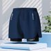 New Quick-Dry Double-Layer Anti-Embarrassment Plus Size Loose Fit Printed Adult Swim Trunks Professional Men's Swimwear_voghion.com