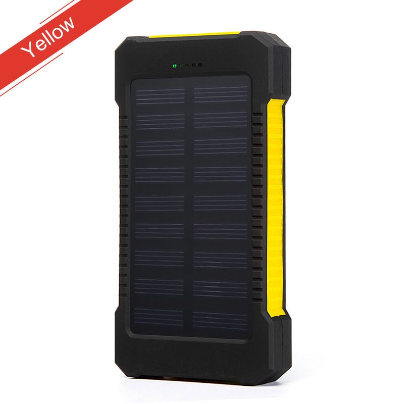 Dodatki za mobilne telefone Ultra tanka prenosna sončna baterijska banka 20000 MAh Univerzalni mobilni napajalnik_voghion.com