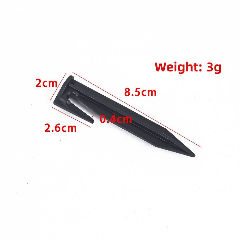 Plastic Ground Outdoor Canopy Windproof Beach Accessories Camping Threaded Tent Pegs_voghion.com