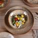 Home Garden Round Creative Bowl And Dish Set Household Ceramic Bowl And Dish Combination Set Retro Style Plate Bowl Ceramic Tableware Wholesale_voghion.com