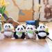 Cute Plush Panda Adorable Toy Keychain Soft Short Plush Accessory Stuffed Animal_voghion.com