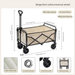 Carrito de picnic portátil para exteriores, remolque pequeño, puesto de camping, carrito plegable_voghion.com