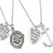 Jewelry No Matter Where Ship Anchor Compass Keychain Letter Couple Pendant Necklace_voghion.com