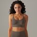 Damkläder sömlösa stickade enfärgade vacker rygg andas cross sport bh löpning fitness yoga bh topp_voghion.com