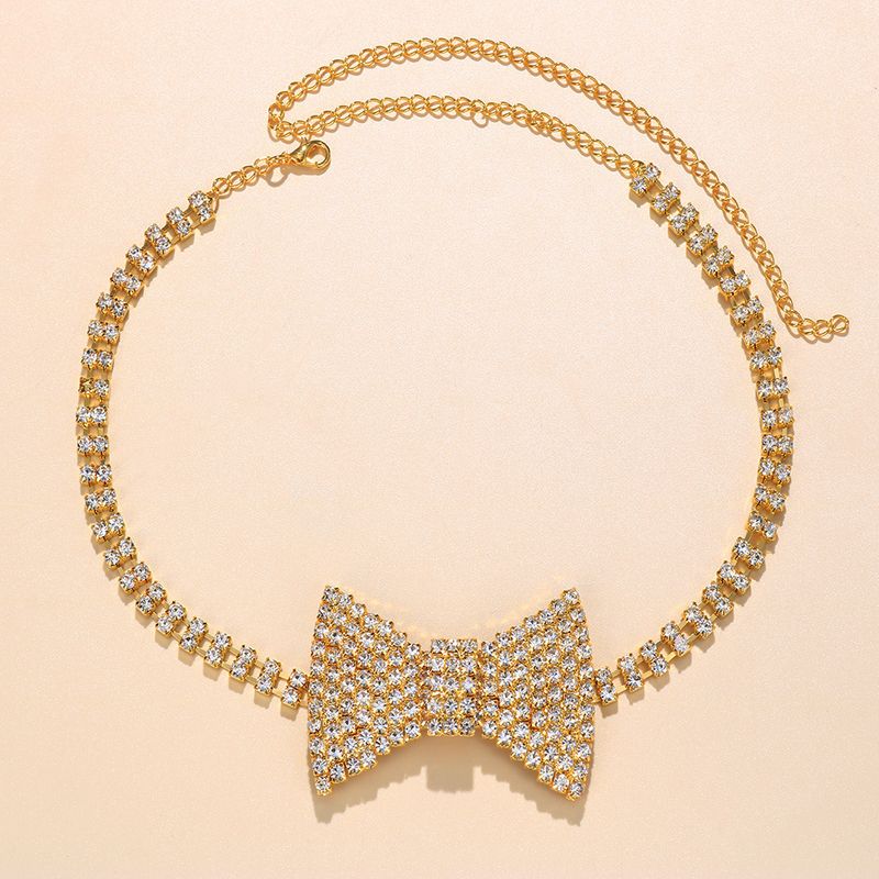 New Water Diamond Fashion Sexy Uniform Style Neckchain Choker_voghion.com