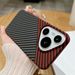 Carbon Fiber Texture PC Armor Case For Huawei Pura 70 Pro Plus Ultra Mate 60 50 40 30 30E Hard Shockproof Defender Cover_voghion.com