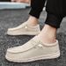 Men's Shoes Fashion Lightweight Men's Slip On Casual Shoes Loafers Sailing Cloth Shoes Trendy Men's Shoes Lazy Shoes_voghion.com