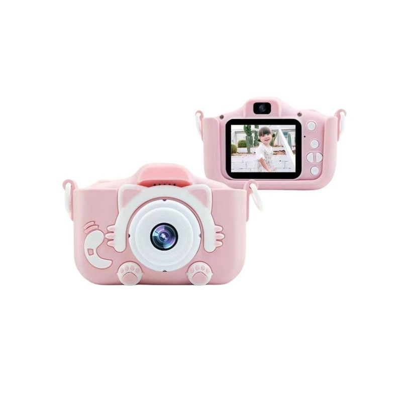 Appareil photo numérique HD pour enfants, cadeau d'anniversaire pour fille, idéal pour les étudiants_voghion.com