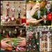 12pcs Wooden Christmas Nutcracker Soldier Pendant Xmas Tree Hanging Drop Ornaments Navidad Decoration For Home New Year Gift_voghion.com