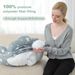 Adjustable Multifunctional Pregnancy Pillow With Removable Cover - Soft Support For Back, Legs & Belly, Ergonomic Comfort For Women_voghion.com