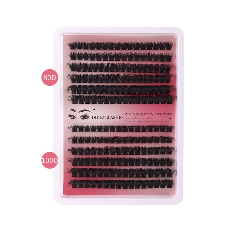 Beauty & Health DIY False Eyelashes Extended Suit Hair Single Cluster 10-16mm Length Mixed Eyelashes_voghion.com