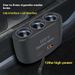 Multifunktionales Ladegerät, Zigarettenanzünder im Auto, Eins bis Drei mit USB+PD-Schnellladeschnittstelle, 12V24V Universal_voghion.com